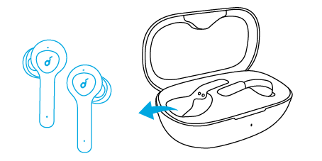Soundcore Life P2 Wireless Earbuds-Pairing